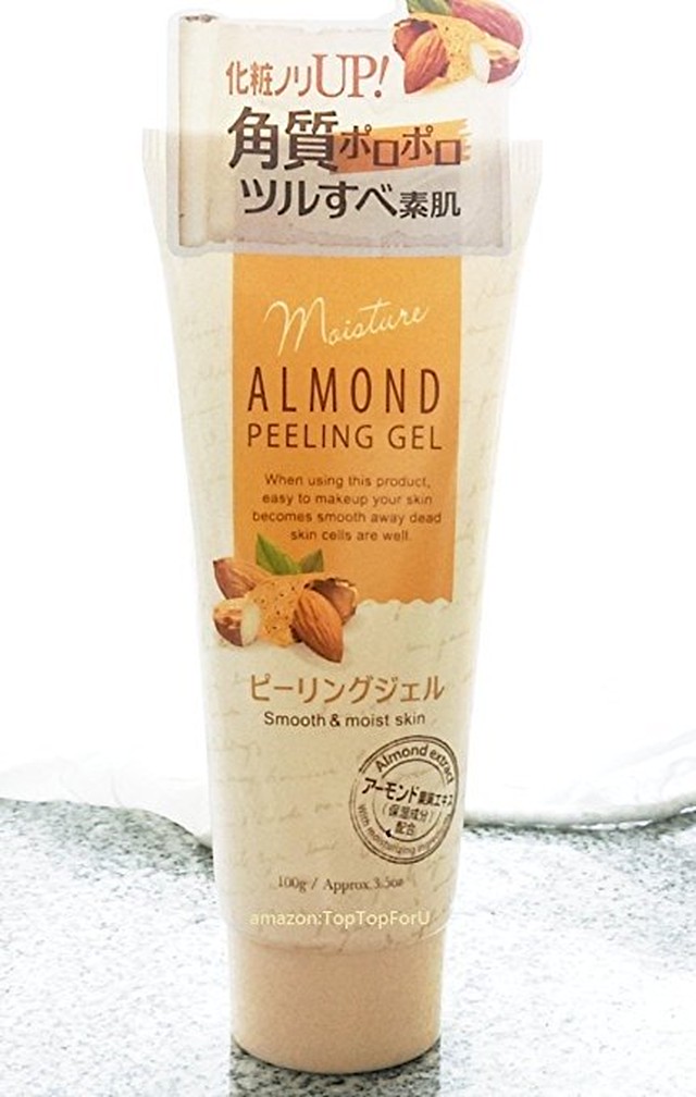 Daiso Japan Smooth Moist Skin Almond Peeling Gel Made In Korea Beautyjapan
