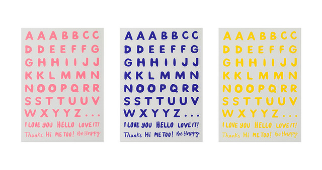 アルファベット アイロン不要 布用シール Irodo イロド Irodo イロド 誰でもかんたんdiy 生地に貼れるステッカー