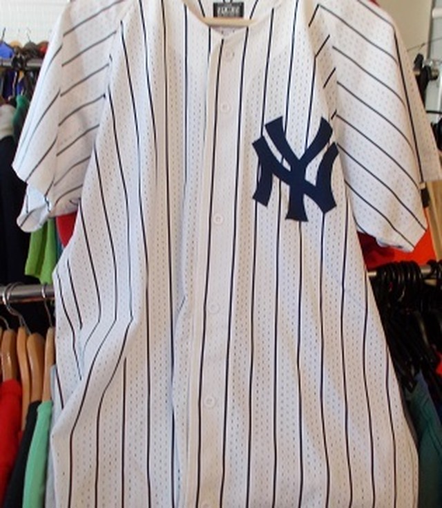 The Sports Authority Ny Yankeesヤンキースメッシュベースボールシャツ Steezy Used Clothing全品送料無料 値下げ交渉可能です