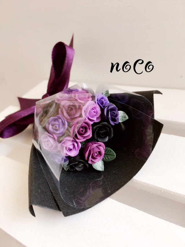 ミニチュア 薔薇の花束 Noco02