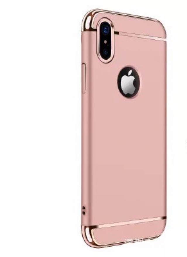 Iphone Xr Xrケース 薄型 アップルマーク ピンクゴールド Yu2326