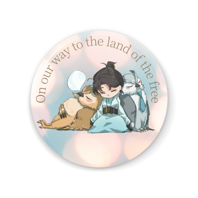 ミラー 装々オリジナルイラストミラー 全3種 56ｍｍ 送料込み 着物仕立て装々bese店