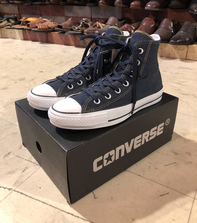 All Star 100 Denim Us Hi Ox コンバース オールスター 100 デニムハイカットスニーカー 24 5cm 陽気な古着屋frank