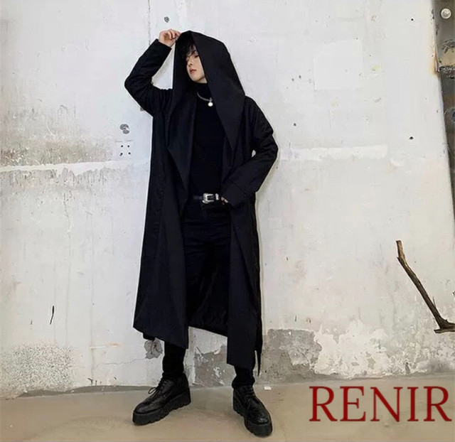 Renir レニール メンズ ロングコート ロング コート フード Renir