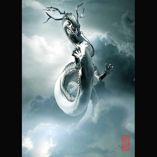 龍の絵 雲龍３ 龍の絵