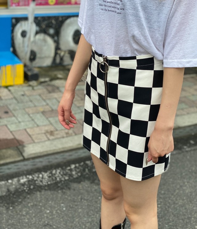 ミニスカート スカート Skirt 個性 韓国 韓国ファッション 韓国ファッション通販 Andynextjapan