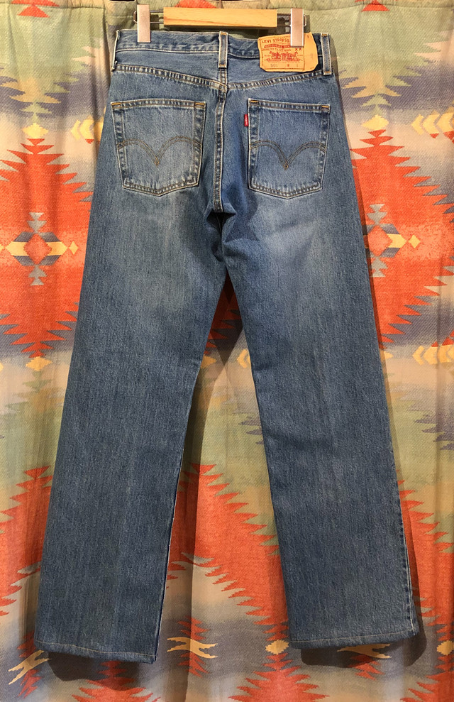 Levi S501 リーバイス501 デニムパンツ ブルー W28 古着 メンズ レディース 陽気な古着屋frank