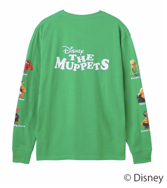 X Girl X Girl Disney The Muppets Printed Sleeve L S Tee ディズニーコラボ ザ マペッツ Xgirl Xg エックスガール Inception