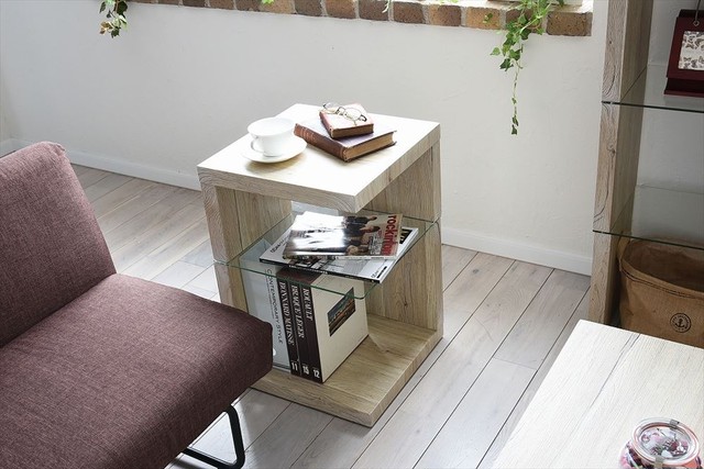 WH Sandbar Side Table / カリフォルニアモダンスタイル サンドバー サイドテーブル / ホワイト