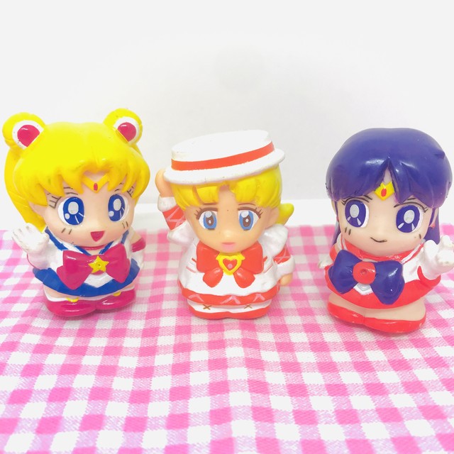 当時物 セーラームーン 明日のナージャソフビ１p ガチャ用トイ がらくたや ネバーランド