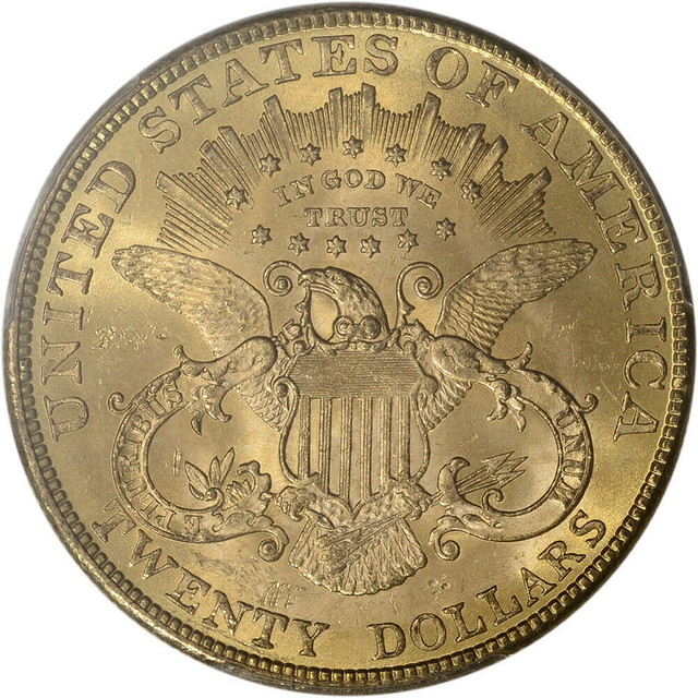 USA 20ドル金貨 Liberty Head Double Eagle - PCGS MS63 - 1907