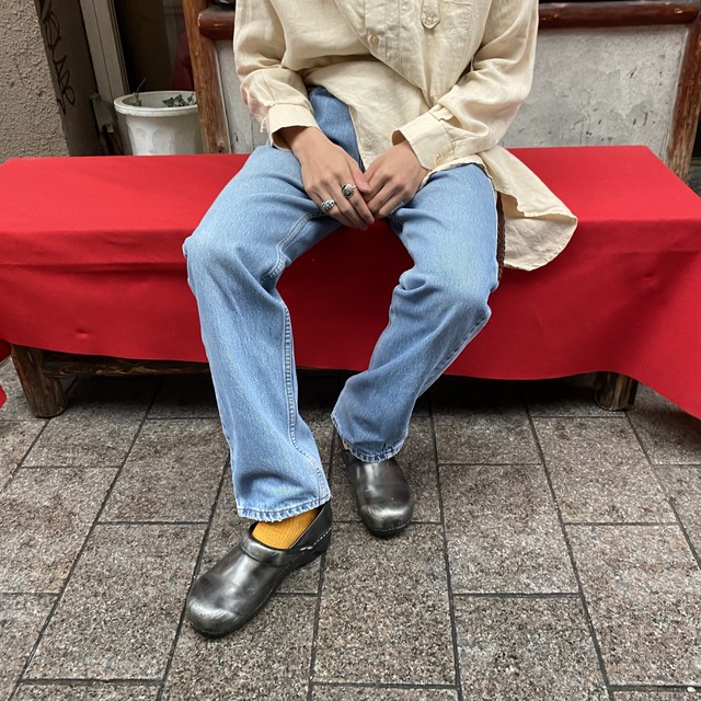 スソがほろり Levis 505 リーバイス デニム パンツ Slut Albatross Vintage