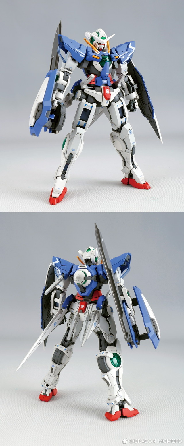 激レア 限定一個 Doragon Momoko最終販売品 Mg 1 100 ガンダムエクシア Ver Mb リペア フルセット ガンプライク