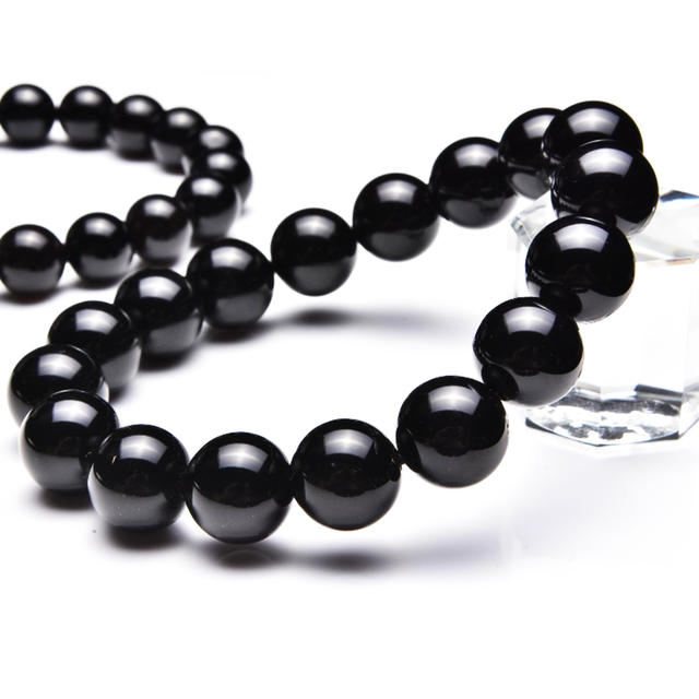 ☆数量限定再入荷☆【強力な邪気払い】天然石 モリオン(黒水晶)ブレスレット(11.5mm)