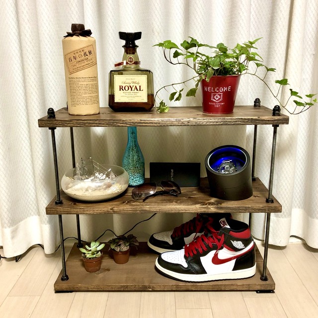 インテリアラック 数量限定 ボルトラック インダストリアル テーブル ヴィンテージ 収納 Craft Case