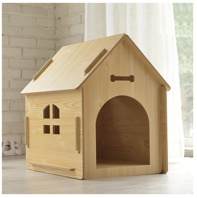 木製の犬小屋 木で組立てる犬小屋 4つのカラーから選べる ワンちゃんハウス Diyする犬小屋 北欧風 ワンちゃん用セレクトショップワンワンダフル