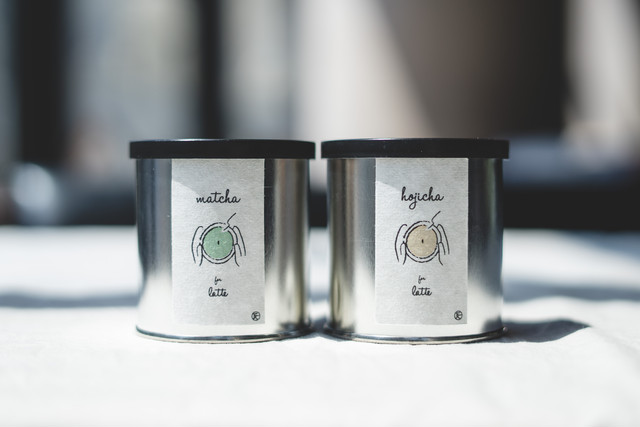 kawara CAFEの「お抹茶」「ほうじ茶」2種セット