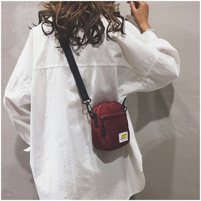 韓国人気 ショルダー バッグ アクティブ ショルダー ミニ レディース メンズ ショルダーポーチ ミニショルダー ポーチ 全6色 カジュアル系 激安 Girlshares