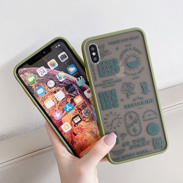 絵文字ロゴ柄カーキ Iphoneケース M0606 3 Chubbym