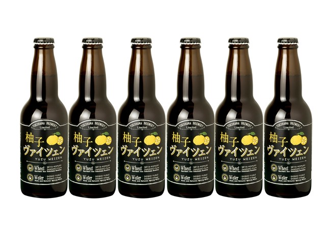 【季節限定】 柚子ヴァイツェン330ml 6本セット/ Yuzu Fruits Ale