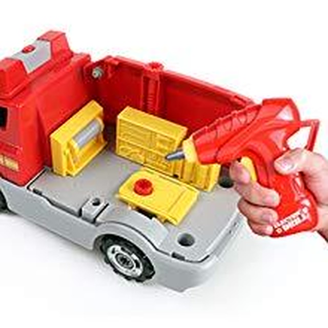 知育玩具 Remoking 組み立て玩具 はたらく乗り物 消防自動車 ｄｉｙキット マイストミニカーショップ