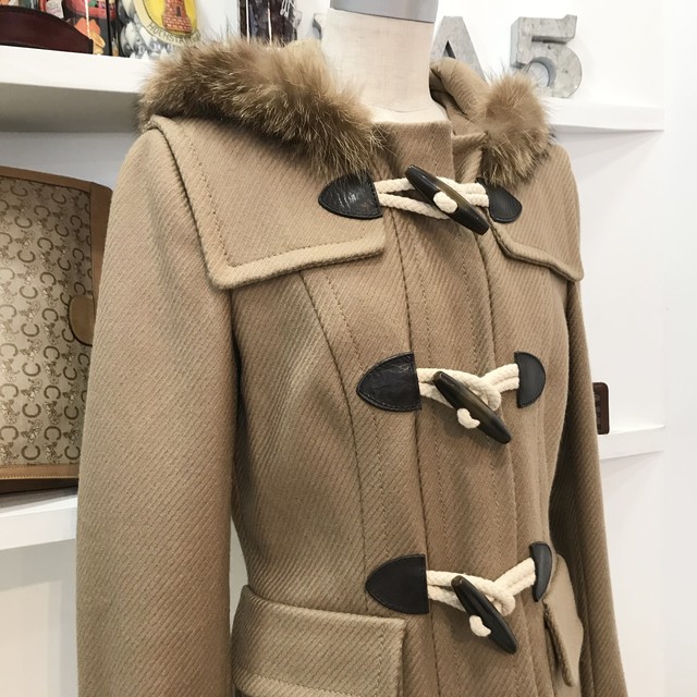 Moschino Duffle Coat Brown モスキーノ ダッフルコート ブラウン ｕｔａ５