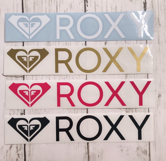 Roa Roxy B 転写ステッカー Roxy ロキシー ステッカー ロゴステッカー Beachdays Okinawa