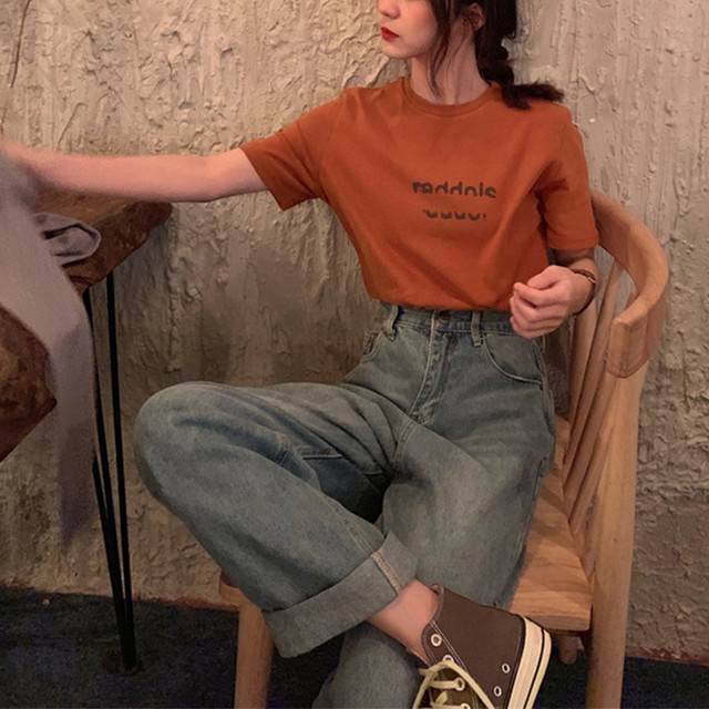 国内発送 ロゴ tシャツ レディース 韓国 カットソー 半袖 カジュアル トップス 英字 プリント 黒 かわいい シンプル 春 夏 トップス Infini Arc En Ciel 国内発送 ロゴ tシャツ レディース 韓国 カットソー 半袖 カジュアル トップス 英字 プリント 黒 かわいい シンプル 春 夏 トップス Infini Arc En Ciel