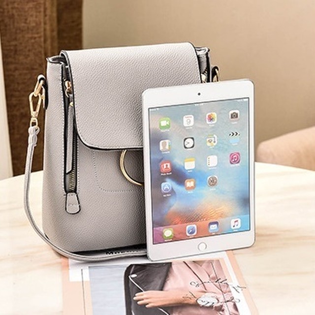 全6色 リュック ショルダーバッグ 2way 大人可愛い きれいめ 秋冬 お出かけ デート 無地 コンパクト Like Fashion プラス