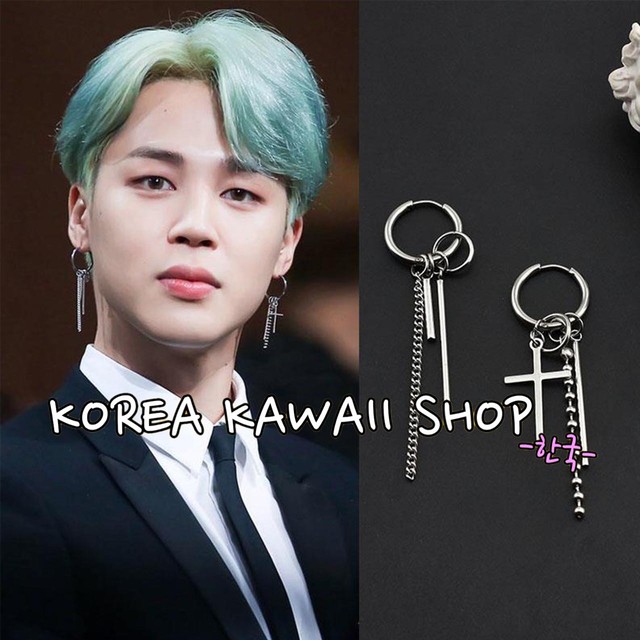 Bts Jimin 愛用風 ピアス イヤリング F Korea Kawaii Shop