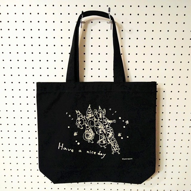 【オグチヨーコ】HOWHOUSEコラボトート「Have a nice day」