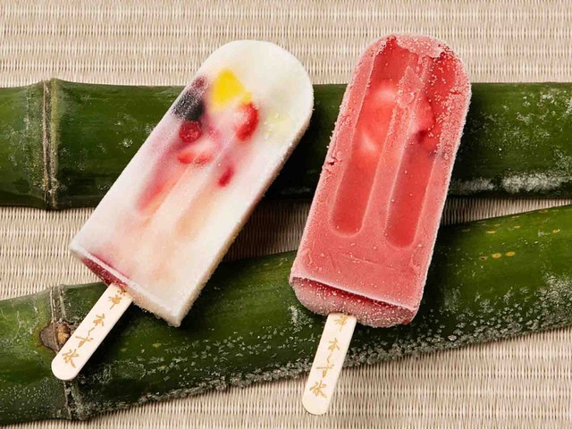 【京都・本くず氷】アイスキャンディー6本セット(ふるーつ・いちご)