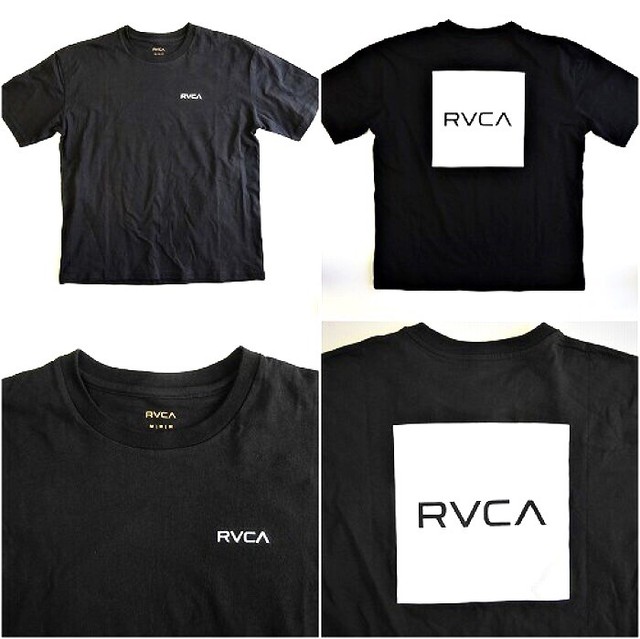 送料無料 メンズ レディース ルーカ Rvca ビッグシルエット ボックスロゴ 半袖tシャツ Tシャツ ブラック ホワイト ベージュトップス おしゃれ カジュアル コーデ Comrade S On Line Shop
