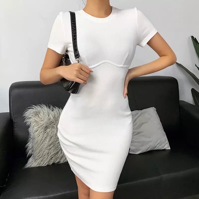 ホワイト ノーブル ワンピース Steel Tits