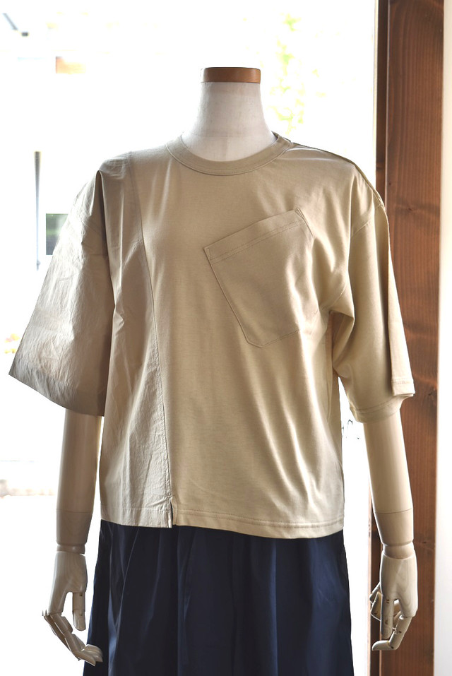 Otoaa オトアー s S アシンメトリーtシャツ Junemie