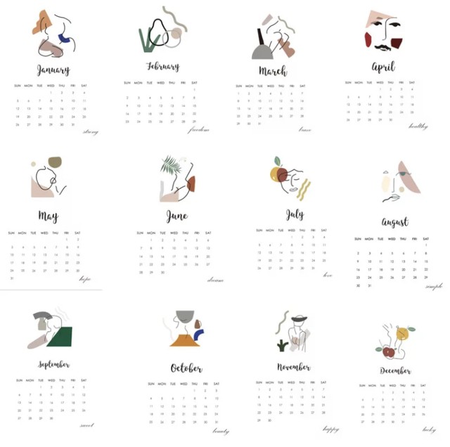 韓国 カレンダー 韓国 カレンダー 印刷 Saikonoflexmuryogazo