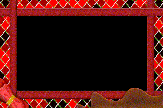 バレンタインをイメージした背景 フレーム枠 ４セットめとめループ素材 てれそ