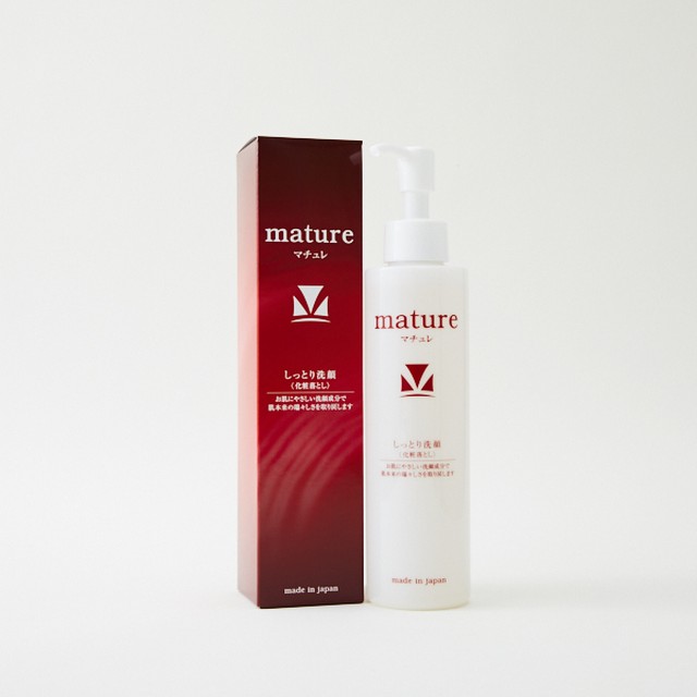 マチュレ エイジングケア しっとり洗顔 180ml ジェルタイプ Mature