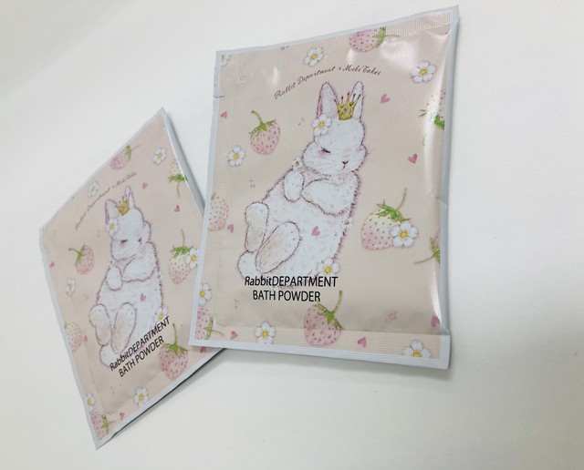 たけいみきイラスト 入浴剤 ラビットデパートメント Rabbit Department うさぎ雑貨