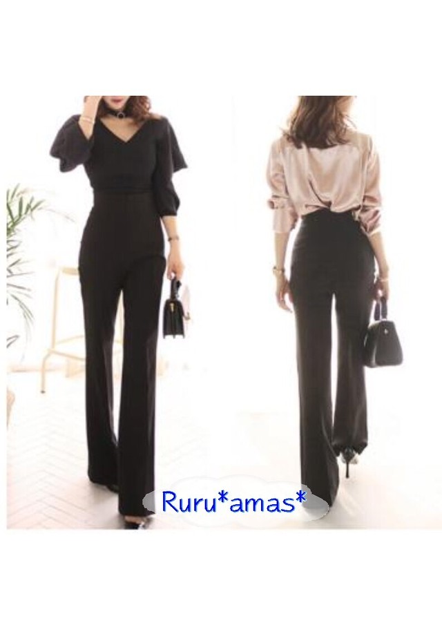 お取り寄せ品 オフィスコーデに スラックスパンツ Ruru Amas