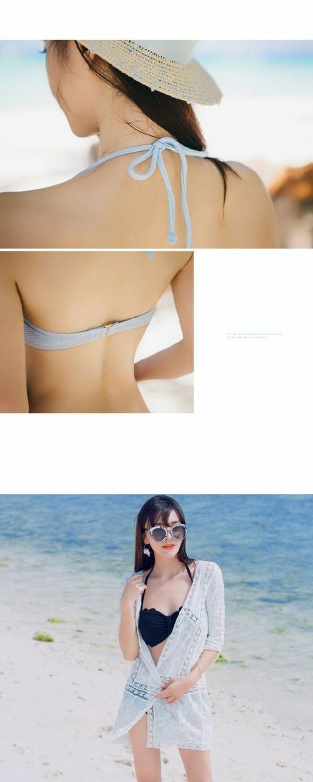 水着 レディース ビキニ セパレート バンドゥ スカラップ フリル ビキニ 大人 セクシー 可愛い 代 30代 夏 海 リゾート プール Ch0253 Girls Ladies Fashion ユーユアユー