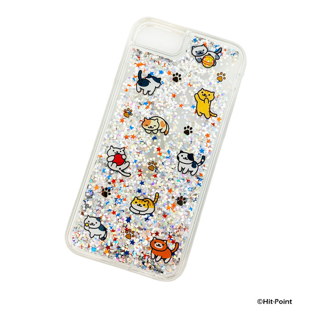 期間限定価格 ねこあつめ グリッターiphoneケース Iphone8 7 6 6s Hibiku Shop