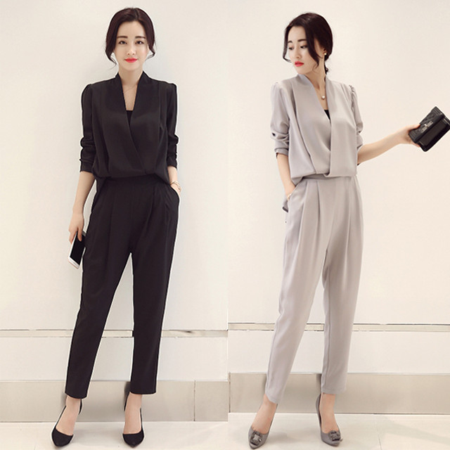 レディース パーティードレス パンツ スーツ セットアップ レギンス韓国ファッション Kanota
