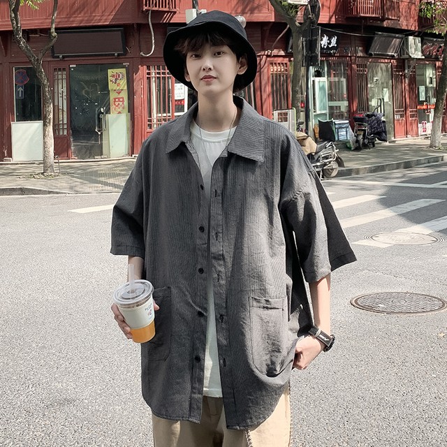 Korea サマーシャツ ルーズジャケット Tシャツ スタンダードレディース レトロ 夏物 春夏秋冬 オルチャン K Pop アイドル 宝塚 オルチャンファッション 韓国ドラマ 韓国服 Kpop帽子 Kpop雑誌 Bts Niziu Twice Blackpink コリアン コリア 明洞 2b J9 Korea