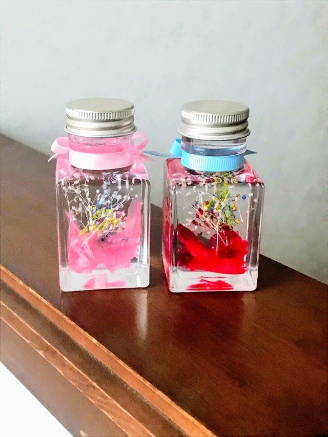 ハーバリウム かすみ草 花束セット Hana Hana