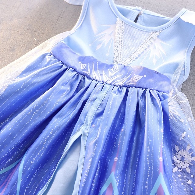 ドレスとしても普段着にも アナと雪の女王2 エルサ ワンピース アナ雪2 仮装 インポート子ども服 Hikari