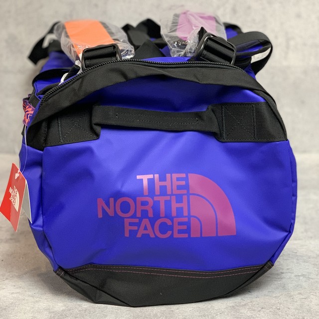 ノースフェイス ダッフル バッグ バックパック リュック ボストン 青 紫 柄 M 71l Etc