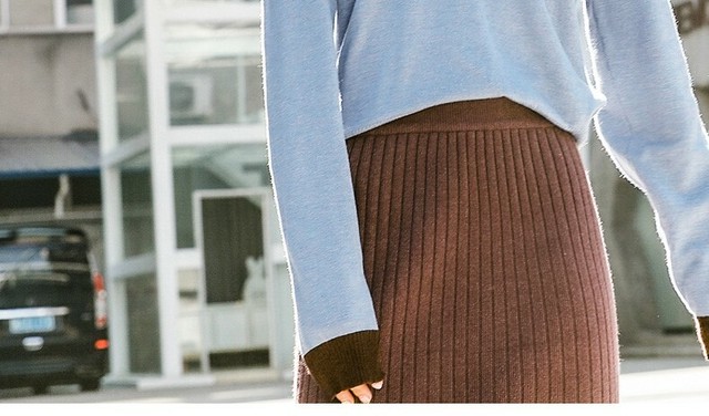 スカート ニット 膝丈 スリット リブニット ミディアム ハイウエスト 秋 冬 ウエストゴム ブラウン ワンカラー 大人 シンプル 上品 きれいめ くすみカラー 流行り 韓国 デート 女子会 アウトドア カジュアル ディナー おしゃれ Ol 通勤 通学 学生 大学生 主婦 可愛い