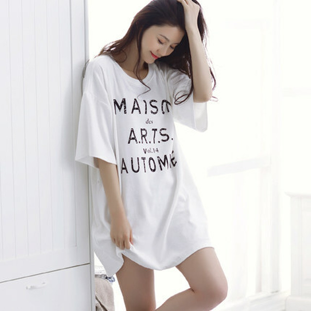 女性 レディース パジャマ 快適な大きいサイズ 綿 ナイトドレス かわいい オーバーサイズ ぐるぐる