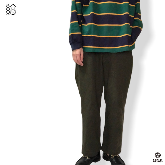 【結-yui-】YUI-TILITY TROUSERS C/F GABADINE / OLIVE